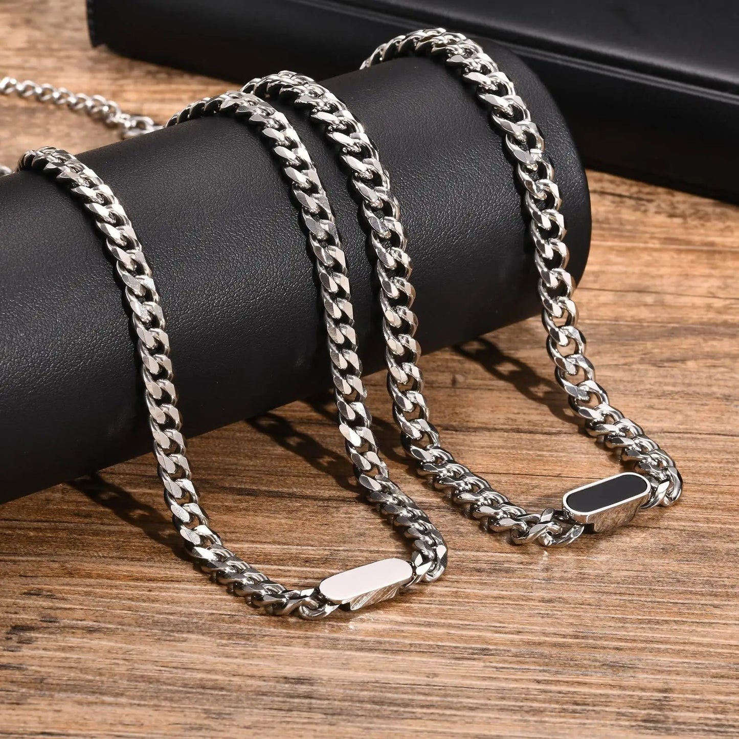 Mens Choker Necklace,Stainless Steel