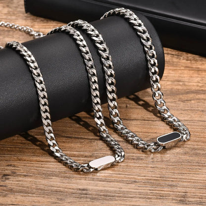 Mens Choker Necklace,Stainless Steel