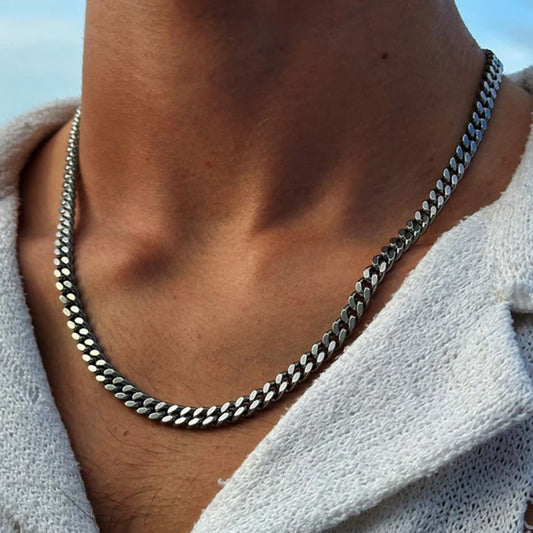 Vnox Thick Cuban Chain Necklaces for Men