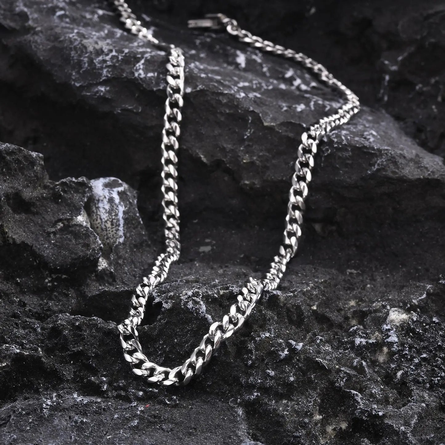 Vnox Never Fade 5mm 6mm 8mm Steel Cuban Chain