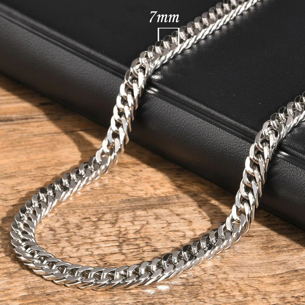 Vnox Thick Cuban Chain Necklaces for Men