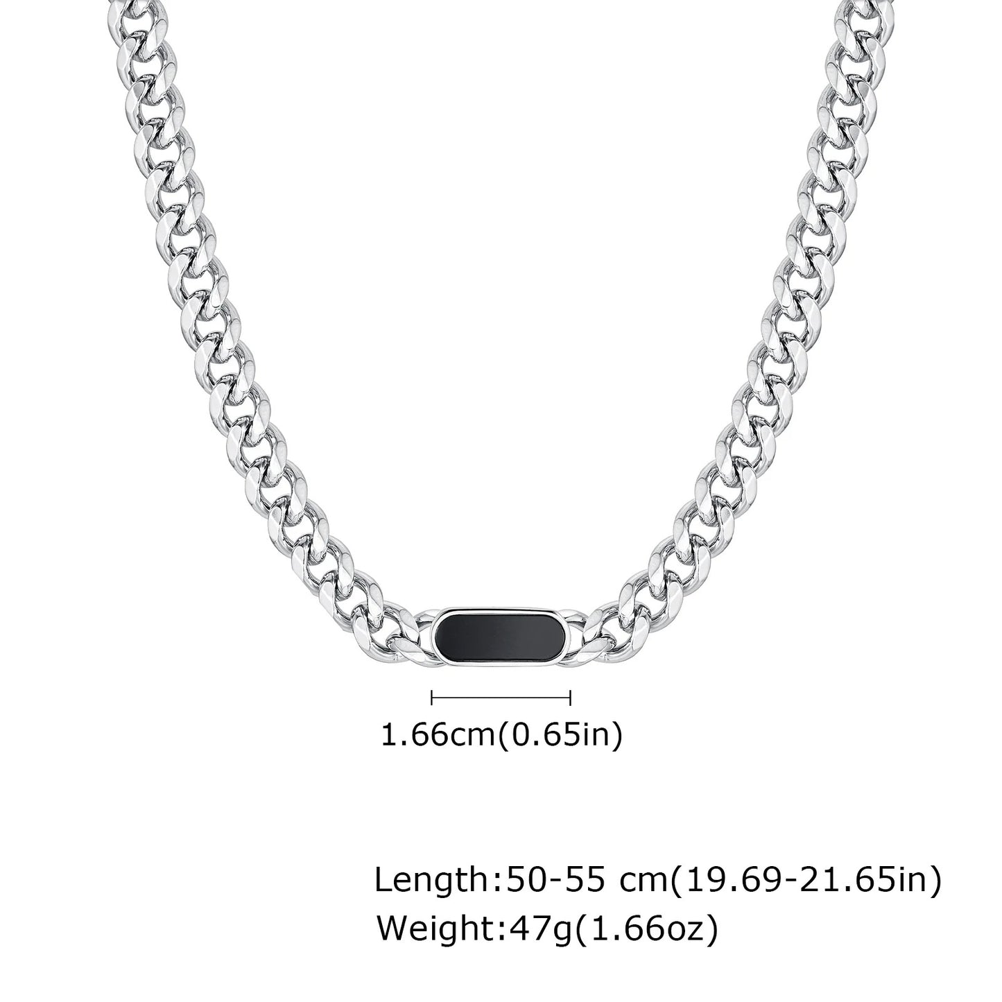 Mens Choker Necklace,Stainless Steel